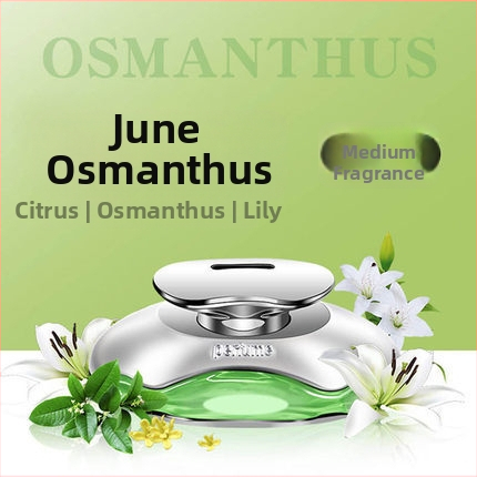 Automobilski aromaterapijski ukras, staklena bočica, 50–100 ml, cvjetni miris, montaža na sjedalo, prilagodljivo