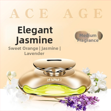 Automobilski aromaterapijski ukras, staklena bočica, 50–100 ml, cvjetni miris, montaža na sjedalo, prilagodljivo