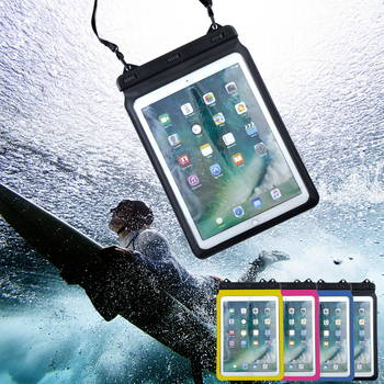 Outdoor vodootporna PVC torba za tablet, minimalistički stil, jednobojna, kapacitet 200 ml, vodootporna tkanina