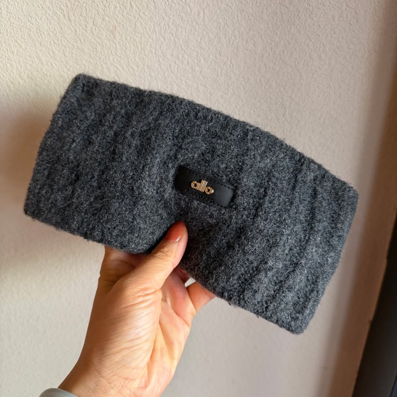 Πλεκτή μαλλί κορδέλα για άνδρες και γυναίκες, φθινοπωρινό-χειμερινό, καρό μοτίβο, ανθεκτική στον άνεμο и ζεστή προστασία μετώπου