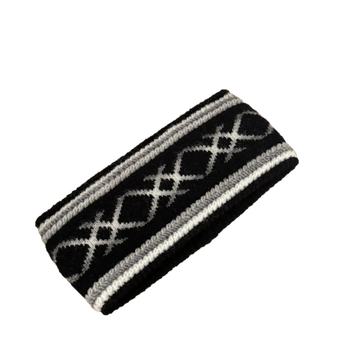 Κορδέλα μαλλιών σε ρετρό στυλ, unisex, ζακάρδ καρό μοτίβο, χειμερινή συλλογή 2025