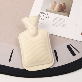 350 ml-es gumiból készült vízzel töltött forróvizes palack, irodai kézmelegítő, meleg és hideg használatra