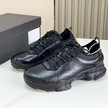 Ανδρικά παπούτσια πεζοπορίας από γνήσιο δέρμα, με κορδωτές, σόλα από καουτσούκ, αδιάβροτα, αντιολισθητικά, ανθεκτικά στη φθορά, χαμηλού ύψους