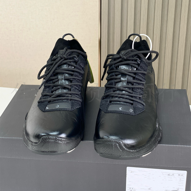 Ανδρικά παπούτσια πεζοπορίας από γνήσιο δέρμα, με κορδωτές, σόλα από καουτσούκ, αδιάβροτα, αντιολισθητικά, ανθεκτικά στη φθορά, χαμηλού ύψους