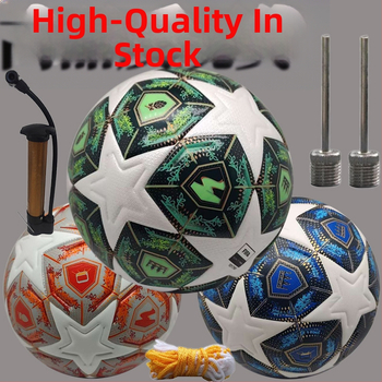 PU nogometna lopta bezšivna, visoke elastičnosti, ljepilo šivanje, otporna na habanje i udarce, tisk logotipa i prilagođavanje