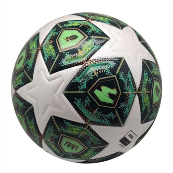 PU nogometna lopta bezšivna, visoke elastičnosti, ljepilo šivanje, otporna na habanje i udarce, tisk logotipa i prilagođavanje