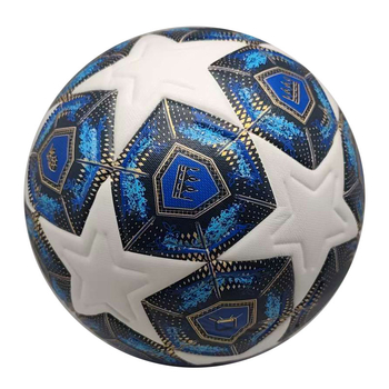 PU nogometna lopta bezšivna, visoke elastičnosti, ljepilo šivanje, otporna na habanje i udarce, tisk logotipa i prilagođavanje