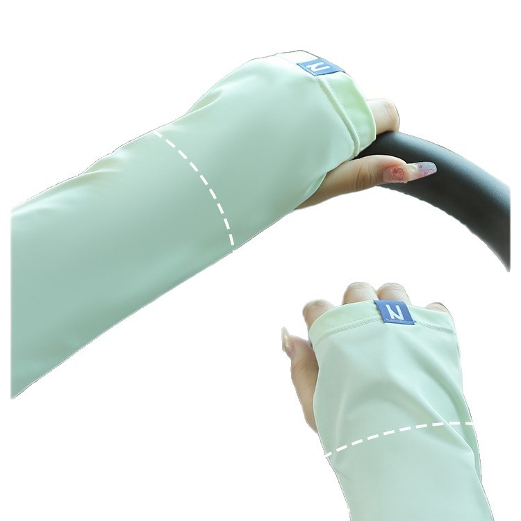 Ženski ljetni UV-zaštitni rukavi za vožnju i biciklizam – tanki, opušteni, najlon Ice Silk materijalom