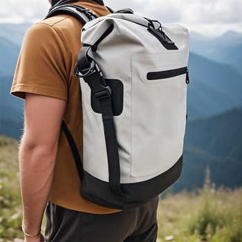 Vodootporan suhi ranac za aktivnosti na otvorenom, PVC materijal, kapacitet 25L, unisex, za odrasle