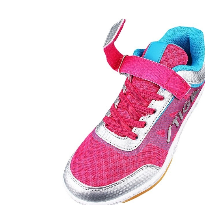 Stiga Παπούτσια επιτραπέζιου τένις για παιδιά, unisex, μη ολισθηρή σόλα, αναπνέοντα, σόλα από ύφασμα + PU δέρμα