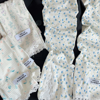 Vanjske UV rukave s cvjetnim čipkastim uzorkom, UV zaštita, nylon tkanina, unisex