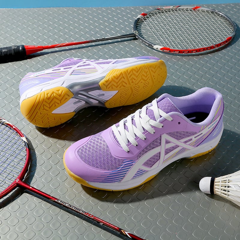 Παπούτσια Μπάντμιντον - Unisex, ελαφριά και διαπνέοντα, χαμηλό επάνω μέρος από διχτυωτό ύφασμα, EVA ενδιάμεση σόλα, αντιολισθητική εξωτερική σόλα