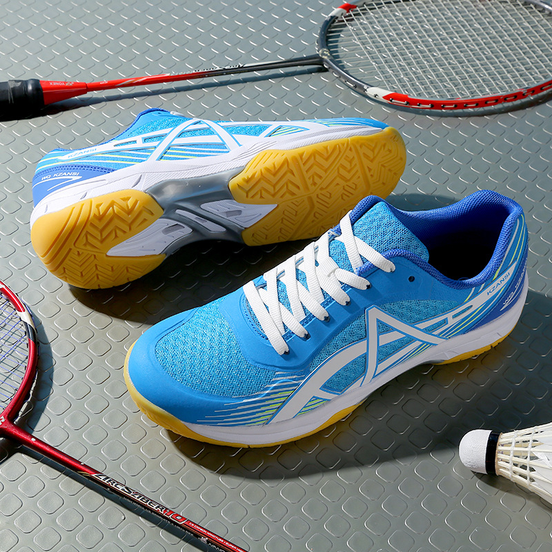 Παπούτσια Μπάντμιντον - Unisex, ελαφριά και διαπνέοντα, χαμηλό επάνω μέρος από διχτυωτό ύφασμα, EVA ενδιάμεση σόλα, αντιολισθητική εξωτερική σόλα