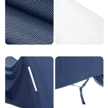 Elektromos jármű esővédő takaró, vastag Oxford vászon, teljes lefedés, napsugárzás elleni védelem, porálló védelem motorkerékpárok és elektromos kétkerekűek számára