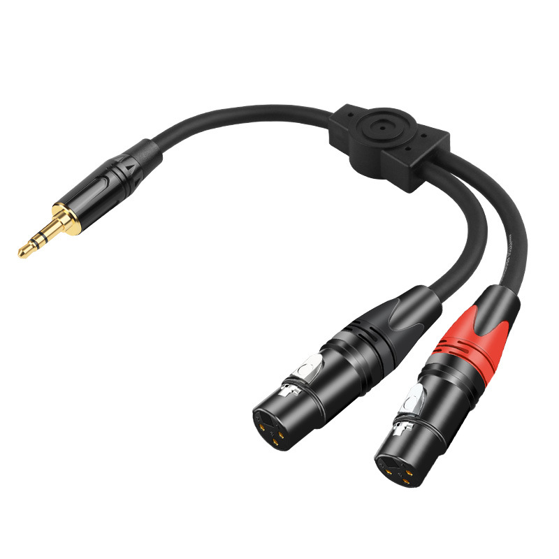 YYTCG audio kabel 3.5 mm na dvostruki XLR s PVC oklopom za audio i video opremu