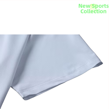 Unisex rýchloschný tréningový top na bedminton a stolný tenis – priedušná polyesterová zmes, protišmykový, ochrana pred slnkom