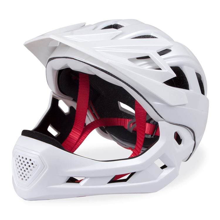 Dječja kaciga s punim licem za bicikl za balansiranje, s odvojivim bradom, PC+EPS, unisex, mogućnost prilagođenog logotipa