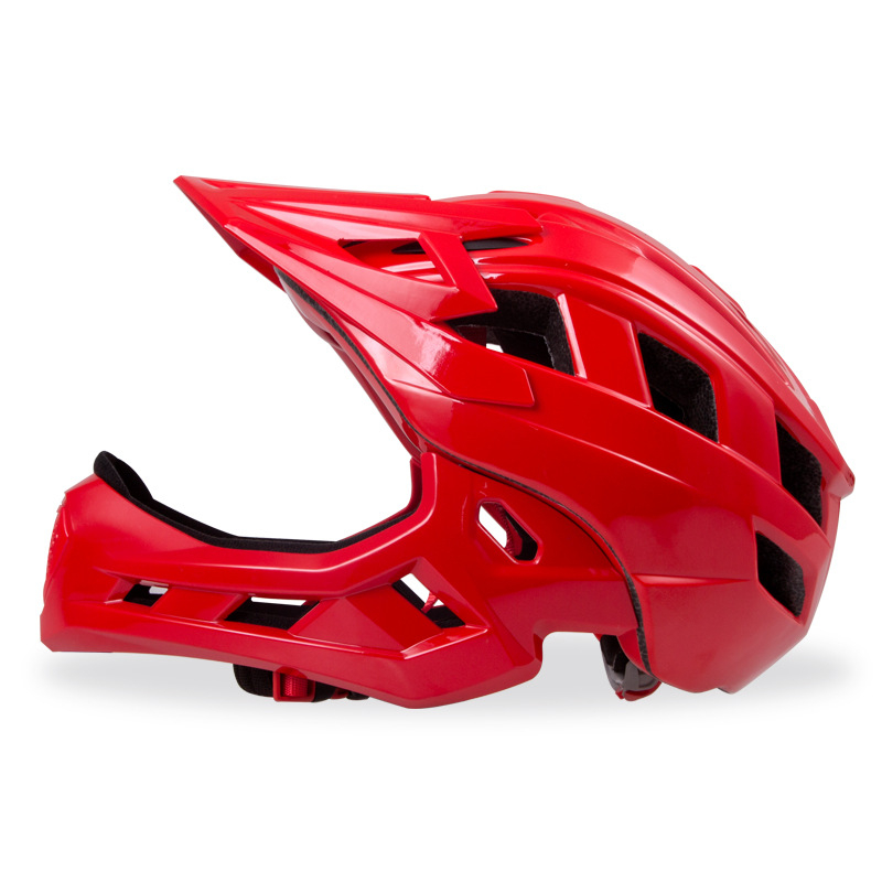 Dječja kaciga s punim licem za bicikl za balansiranje, s odvojivim bradom, PC+EPS, unisex, mogućnost prilagođenog logotipa