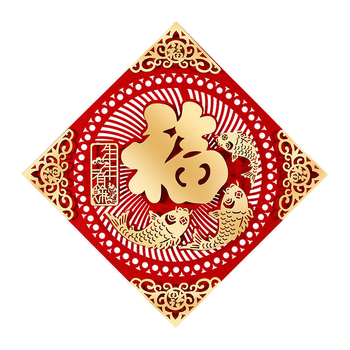 Ajtómatrica áldó szimbólummal, Ló év motívummal, flokolt szövet, bronz bevonat felület, tavaszi fesztivál dekoráció