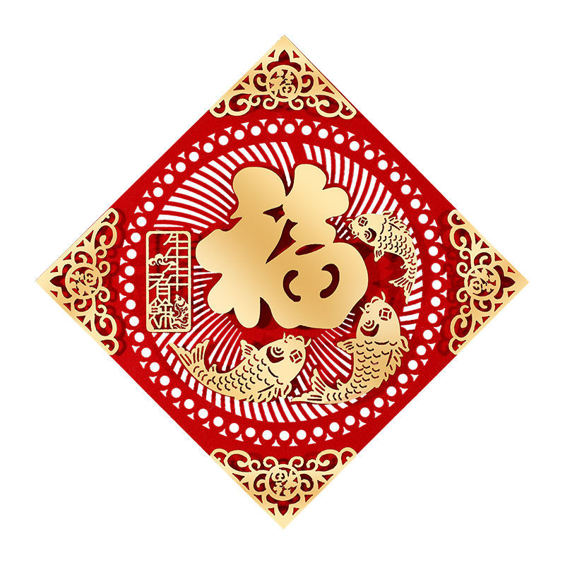 Ajtómatrica áldó szimbólummal, Ló év motívummal, flokolt szövet, bronz bevonat felület, tavaszi fesztivál dekoráció