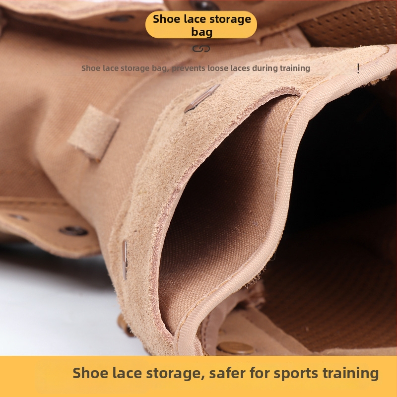 Bojové čižmy s vodotesnou látkou a bočným zipsom – unisex pre dospelých, tréningová obuv na beh