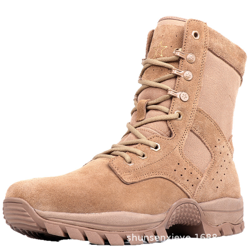 Bojové čižmy s vodotesnou látkou a bočným zipsom – unisex pre dospelých, tréningová obuv na beh