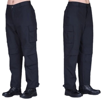 Παντελόνια εκπαίδευσης ασφαλείας με ενισχυμένο πλέγμα – ανθεκτικά στη φθορά, ύφασμα μείγματος βαμβακιού, για άνδρες, άνοιξη–φθινόπωρο, με πολλές τσέπες