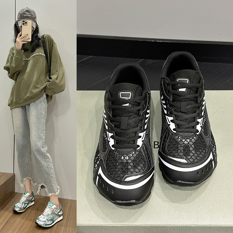 Pantofi sport casual pentru femei, cu înălțimea gleznei 3–7 cm, toc mic 1–3 cm, exterior din superfibră, talpă din cauciuc și căptușire interioară PU.