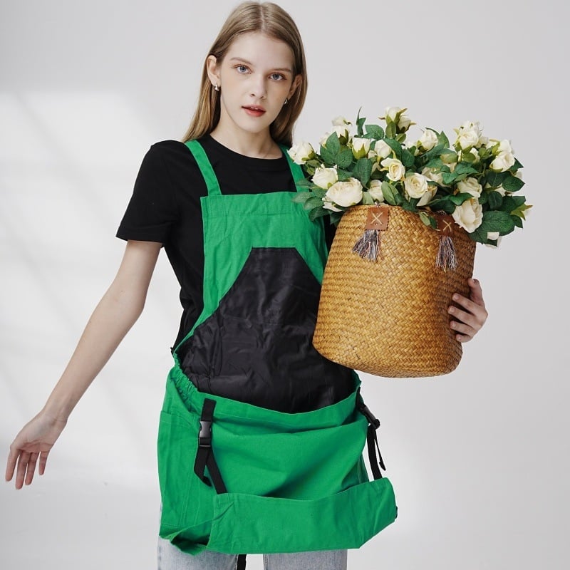 Κηπουρική ποδιά χωρίς μανίκια, αντιβρωμική, από 100% βαμβάκι