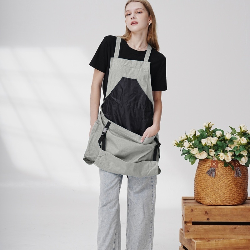 Κηπουρική ποδιά χωρίς μανίκια, αντιβρωμική, από 100% βαμβάκι