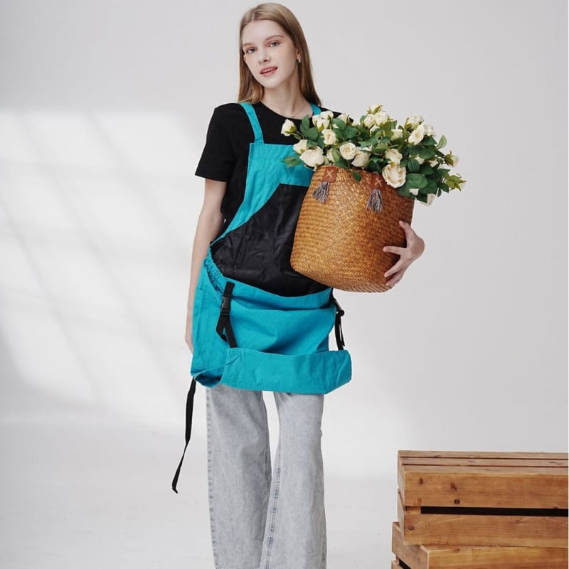 Κηπουρική ποδιά χωρίς μανίκια, αντιβρωμική, από 100% βαμβάκι