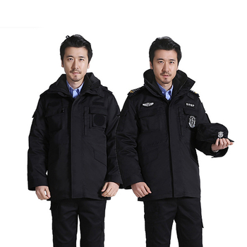 Παλτό εργασίας ασφαλείας με αποσπώμενο εσωτερικό επένδυμα, παχύτερο ύφασμα βαμβακο-μίγματος (35% βαμβάκι) και επένδυση πολυεστέρα 60%, αντρικό χειμερινό εξωτερικό παλτό