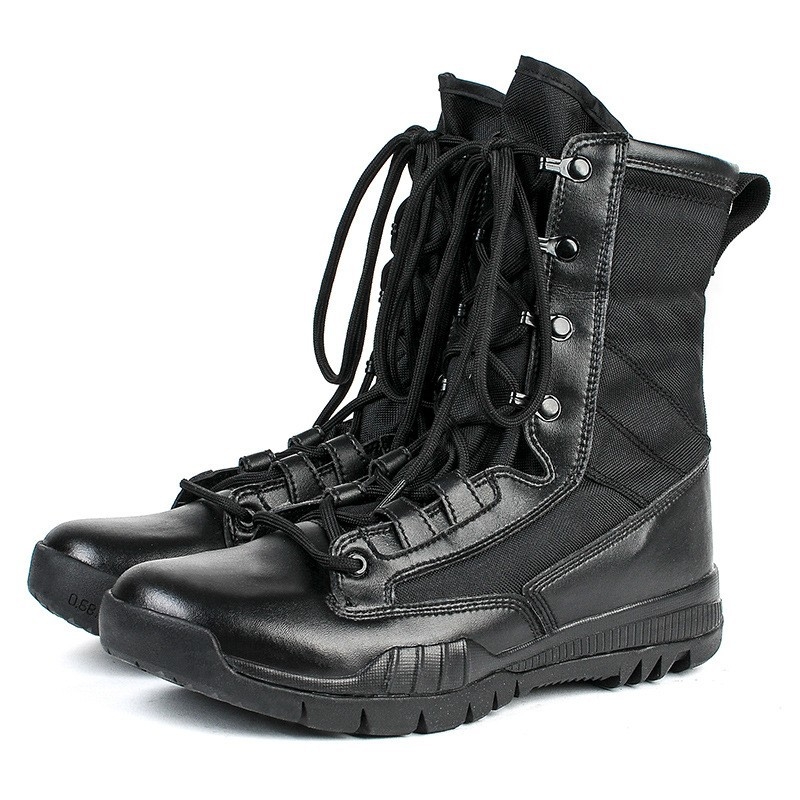 Unisex vysoké členkové taktické topánky na turistiku a kempovanie - Wolf Moon Cloud Fang