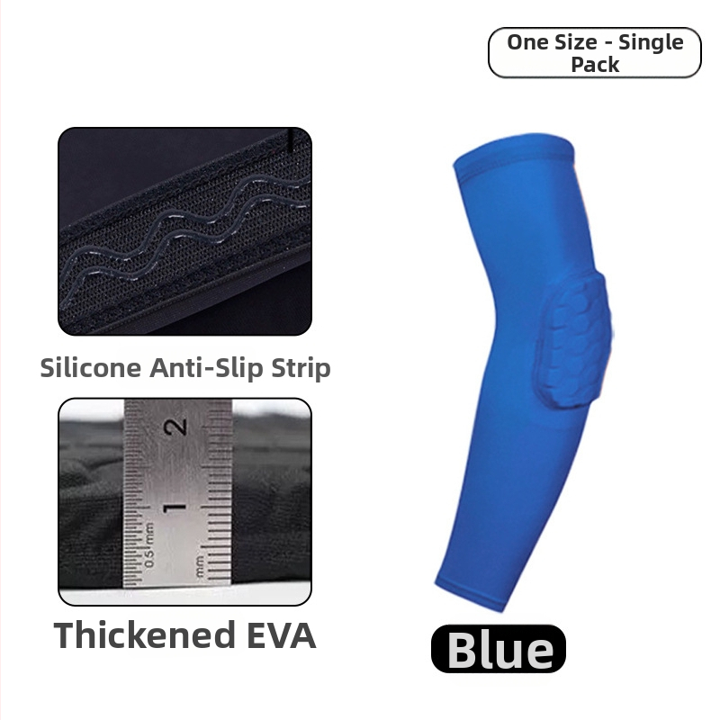 Rozšírený hexagonálny lakťový štít s Lycra, protiskĺzový, unisex, na basketbal, cyklistiku, volejbal a badminton/tenis