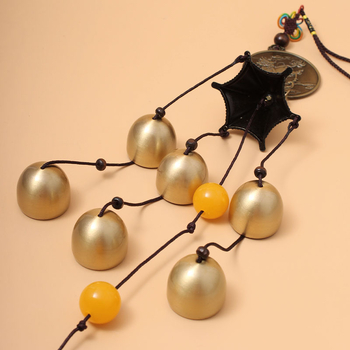 Pandantiv clopoțel de ușă din cupru, stil Chinez Nou, origine Zhejiang