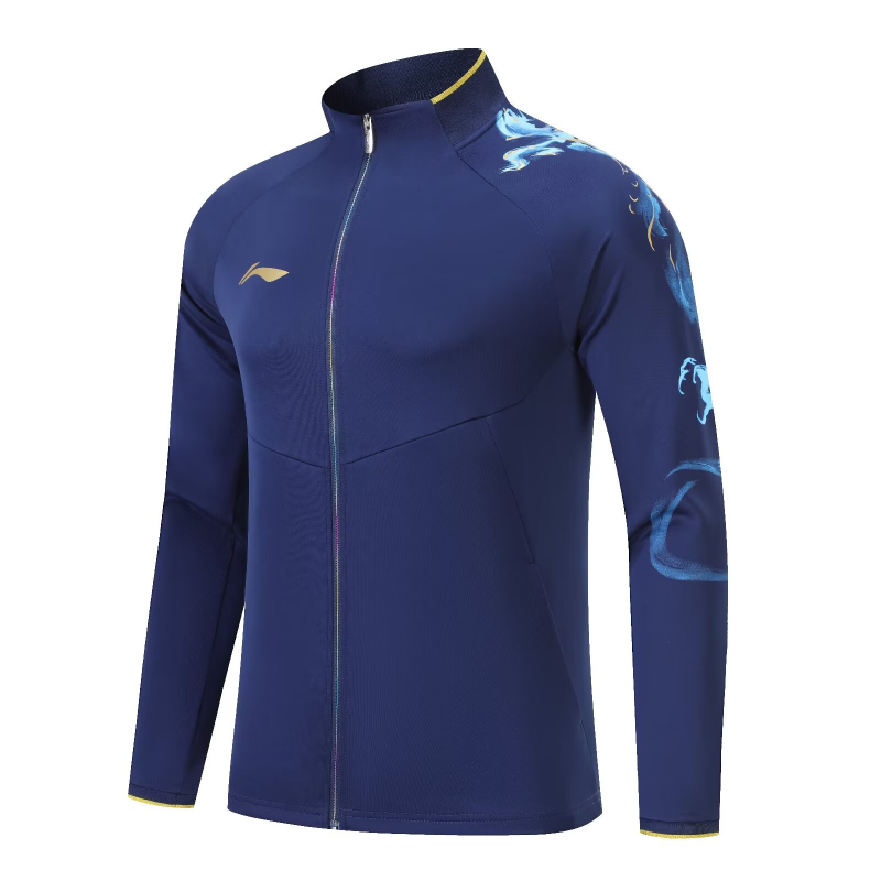 Dres za stolni tenis s dugim rukavima, unisex, poliesterska smjesa, podstava poliester, za sve sezone