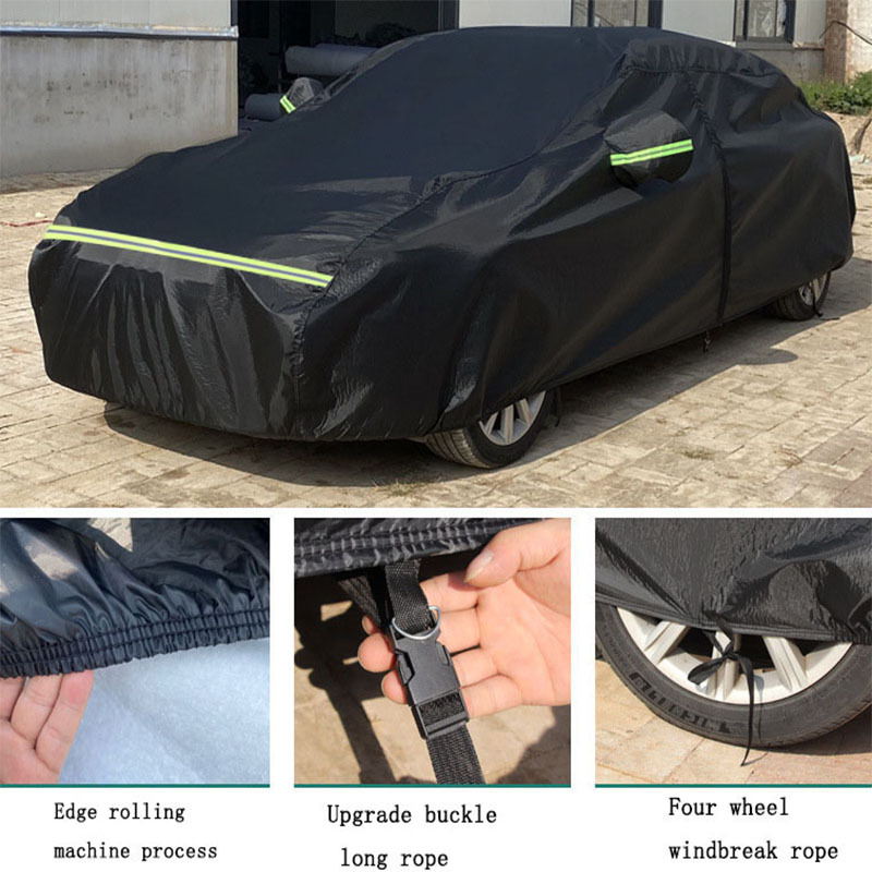 Treasure husă auto din poliester | design modern simplu | protecție împotriva prafului