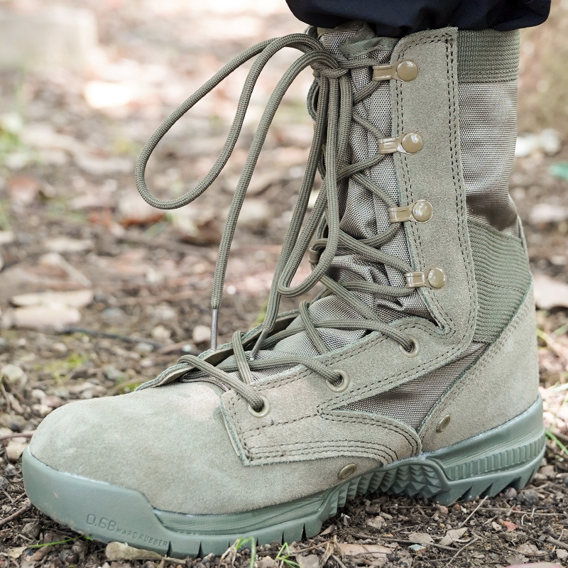 Τακτικά μποτάκια για ενήλικες, unisex, ελαφριά desert-style εξωτερικά μποτάκια εκπαίδευσης για πεζοπορία, ορειβασία και κατασκήνωση, ύφασμα Super migration