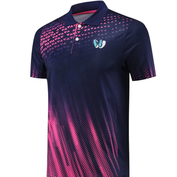 Majica za stolni tenis s kratkim rukavima - Unisex, brzo suši, prozračna, 100% poliester