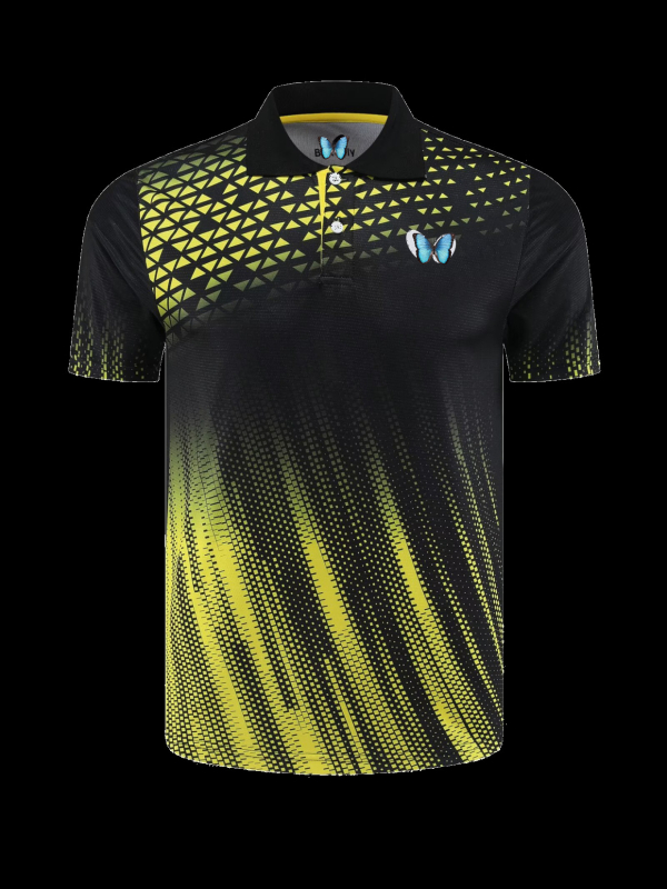 Majica za stolni tenis s kratkim rukavima - Unisex, brzo suši, prozračna, 100% poliester