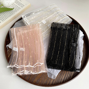 Jégselyem UV védő ujjvédők csipkehálós kialakítással, nyári sifon ujjak a kültéri vezetéshez