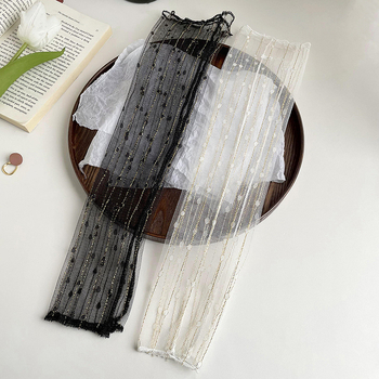 Jégselyem UV védő ujjvédők csipkehálós kialakítással, nyári sifon ujjak a kültéri vezetéshez