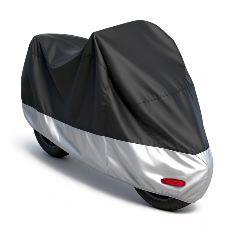 Husă de protecție pentru motocicletă, din 210D Oxford, impermeabilă și UV-rezistentă