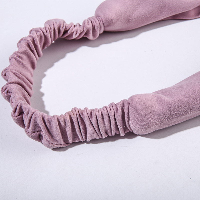 Jóga fejpánt futáshoz és edzéshez – elasztikus, lélegző, izzadságot felszívó; anyag: nylon; felnőtt nőknek.