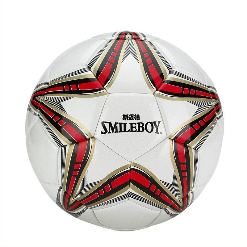 Smlieboy futball-labda, dupla tükrös PU, ragasztott varrás, edzői edzésekhez és más labdajátékokhoz, kopásálló és nedvességfelvételre képes
