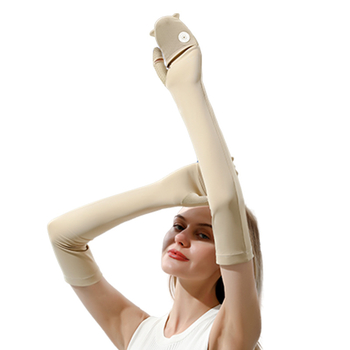 Női nyári UV védelem karvédő – nylon anyag, kültéri használatra, eredeti dizájn