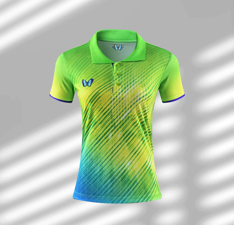 Unisex majica za stolni tenis, brzo se suši, odvodi znoj, 100% poliester, za trening i natjecanje, kratki rukav, za odrasle i djecu, za sve sezone