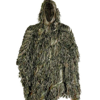 Trening uniforma ghillie kamuflaža kaput - prozračan, otporan na habanje, sve sezone, unisex, za odrasle