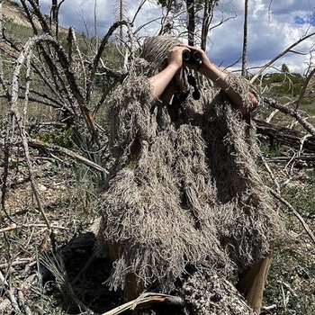 Trening uniforma ghillie kamuflaža kaput - prozračan, otporan na habanje, sve sezone, unisex, za odrasle