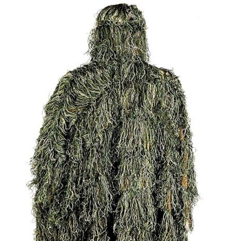 Trening uniforma ghillie kamuflaža kaput - prozračan, otporan na habanje, sve sezone, unisex, za odrasle